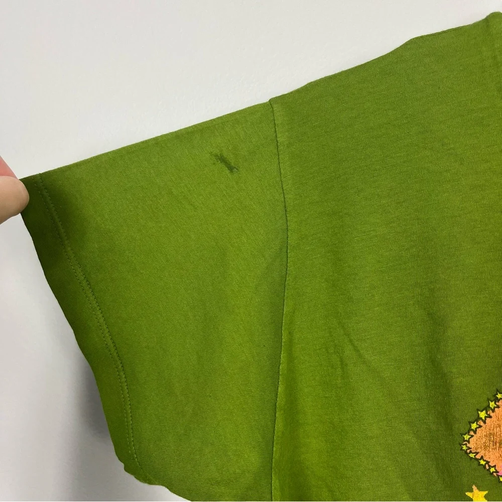 Daydreamer Elton John The One Solo Graphic Crewneck Tee in Olive Green - Picture 9 of 10